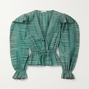 ULLA Johnson ‘Ophelia’ Tie Front Top